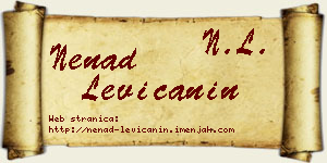 Nenad Levičanin vizit kartica